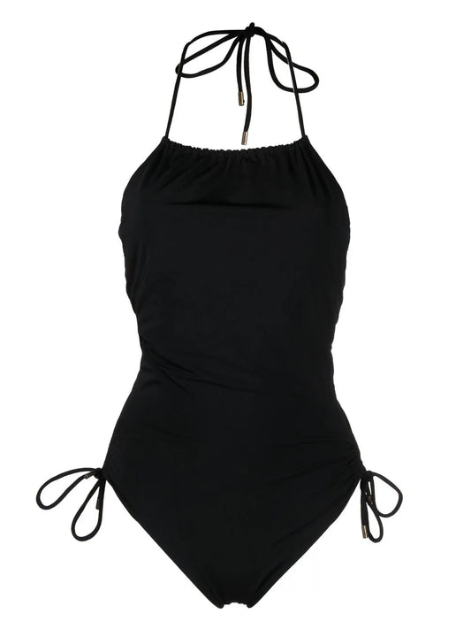 Lace-Up Detail Swimsuit