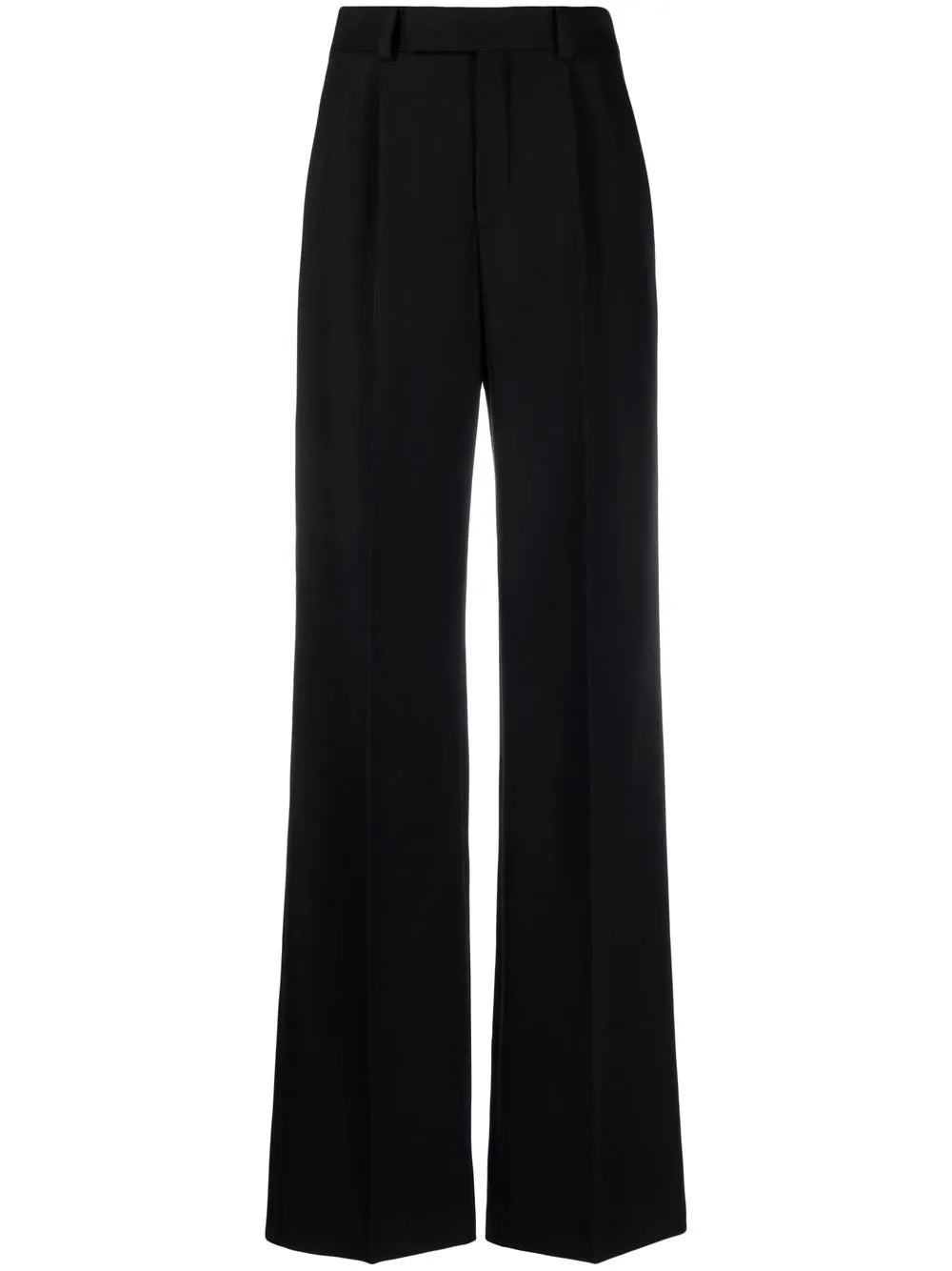 High-Waisted Wide-Leg Trousers