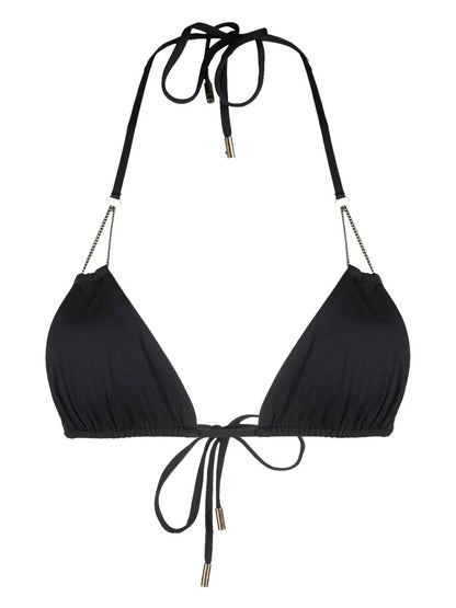 Chain-Link Detail Bikini Top