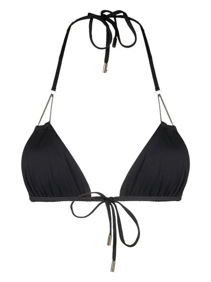 Chain-Link Detail Bikini Top