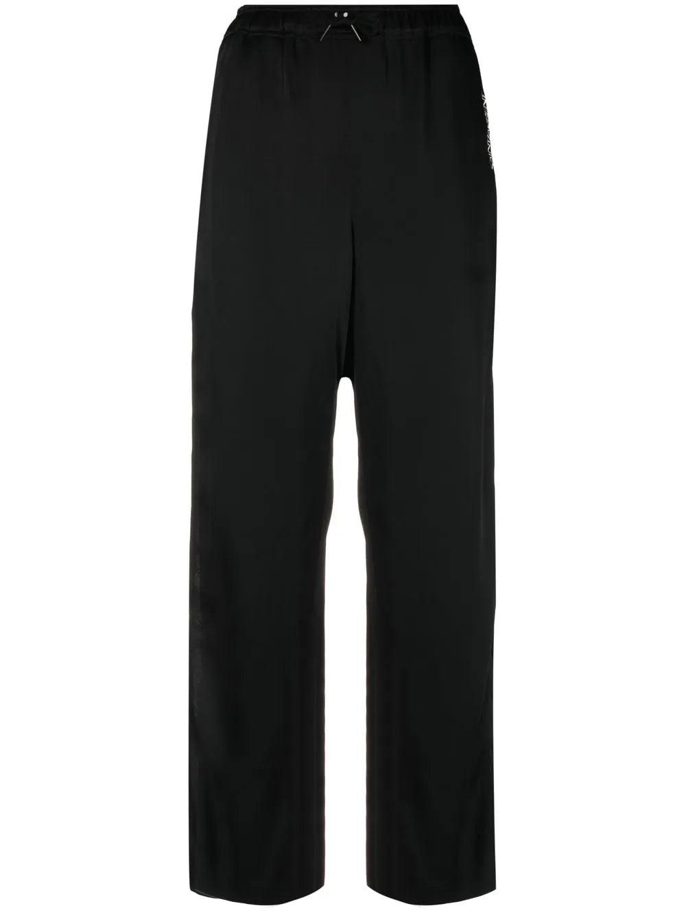 Logo-Embroidered Crop Trousers