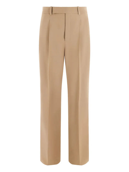 High-Waisted Tailored Trousers