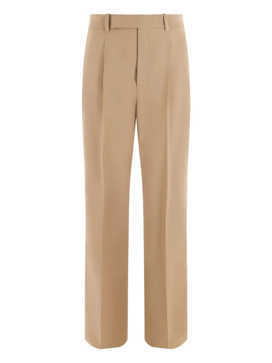High-Waisted Tailored Trousers
