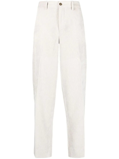 Straight-Leg Corduroy Trousers