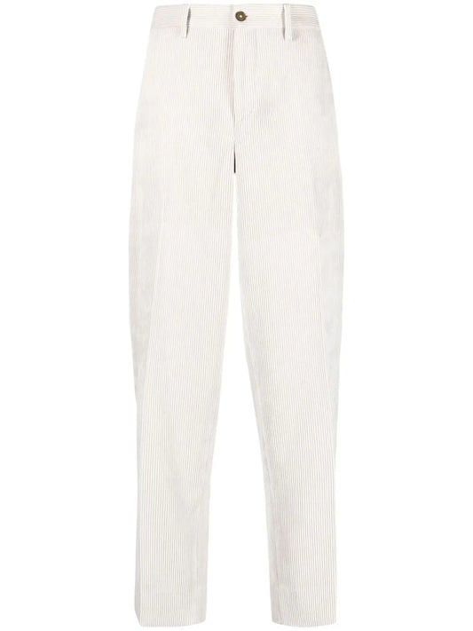 Straight-Leg Corduroy Trousers
