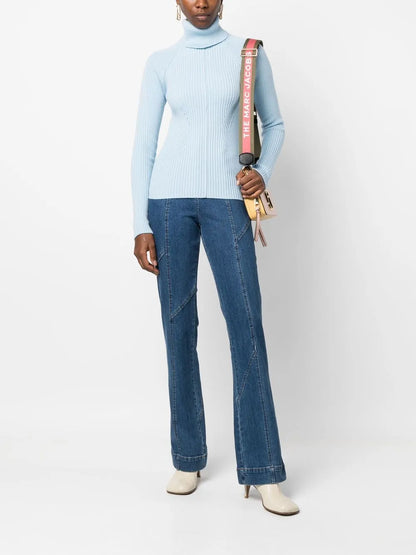 Ribbed Turtleneck Jumper