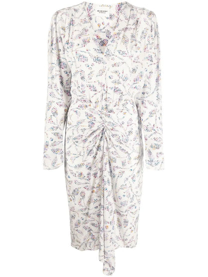 Danalia Wrap Midi Dress