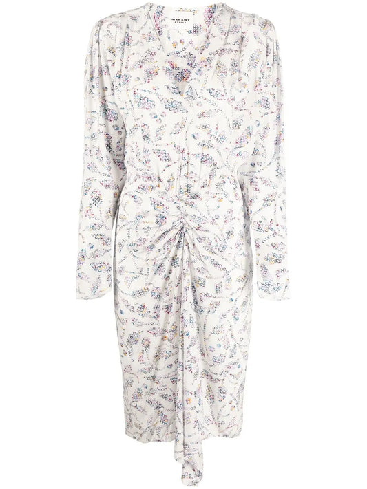 Danalia Wrap Midi Dress