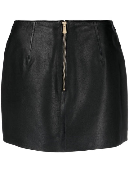 Leather Mini Skirt