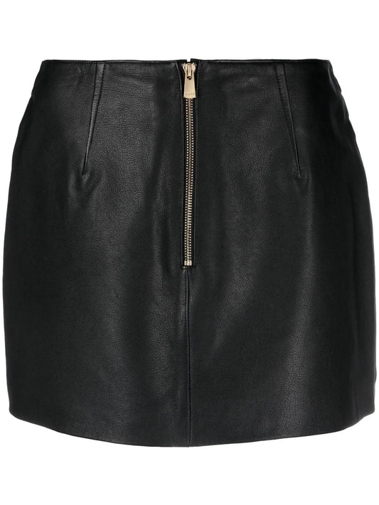 Leather Mini Skirt