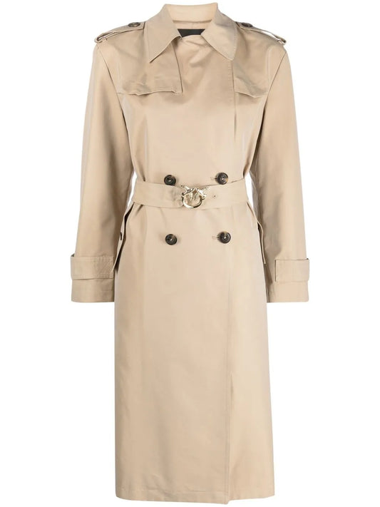 Love Birds-Buckle Trench Coat