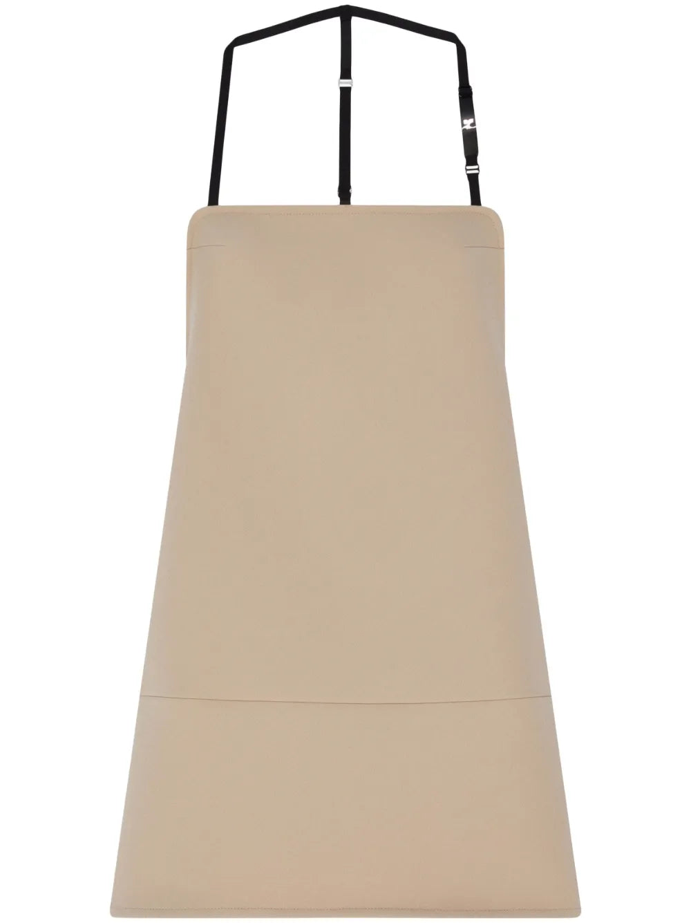 Backless Twill Minidress