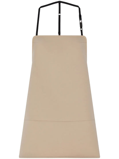 Backless Twill Minidress