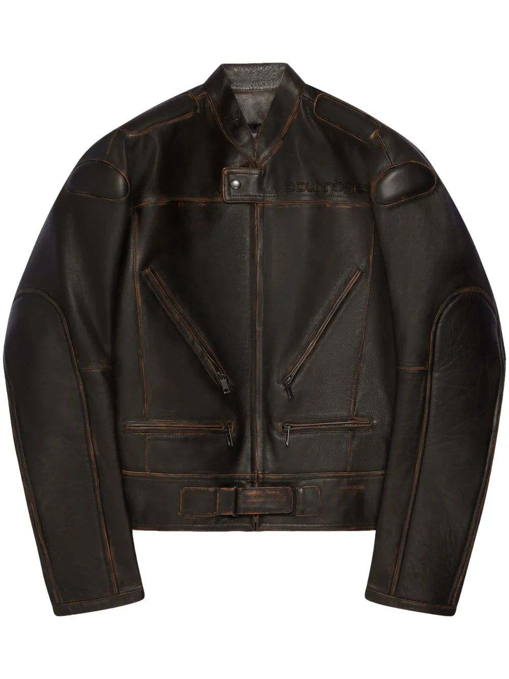 Racer Patina Leather Jacket