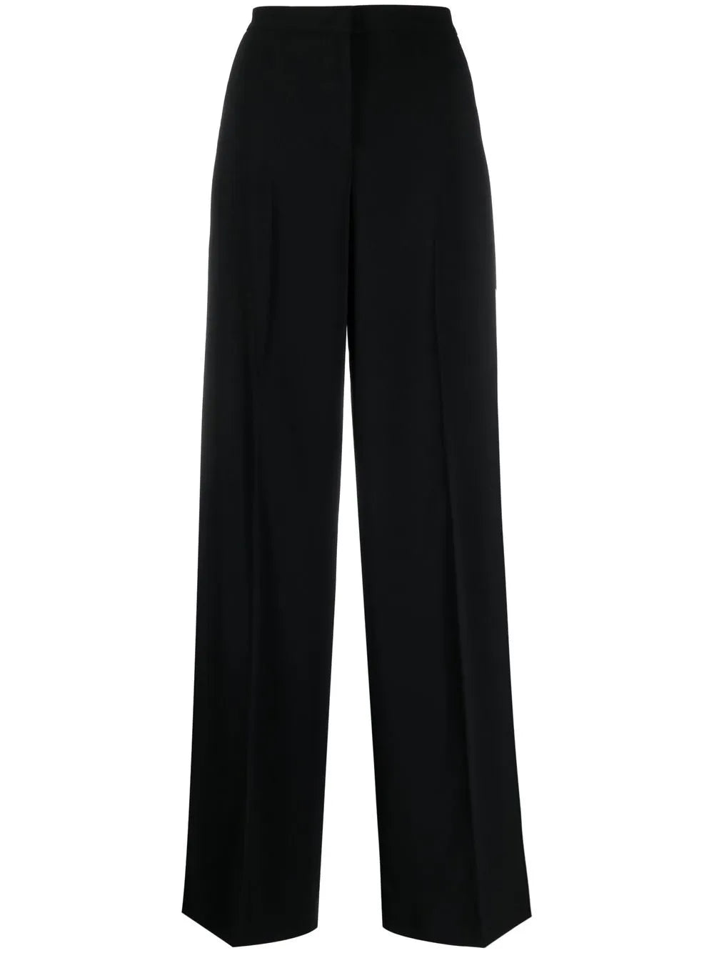 High-Waisted Wide-Leg Trousers