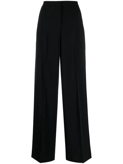 High-Waisted Wide-Leg Trousers