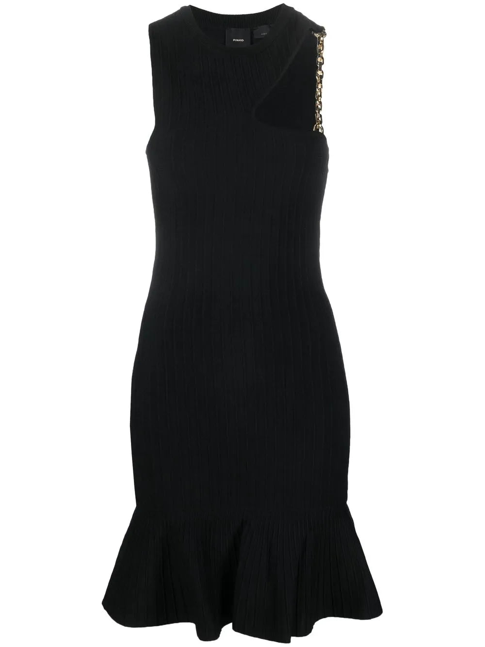 Cut-Out Knitted Minidress