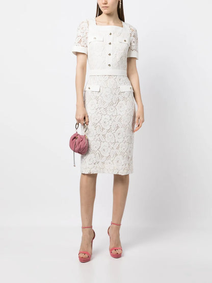 Lace Midi Dress