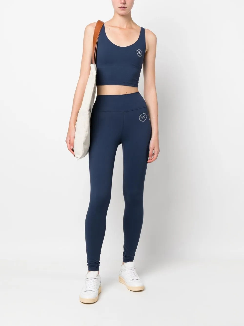 Logo-Print Detail Leggings