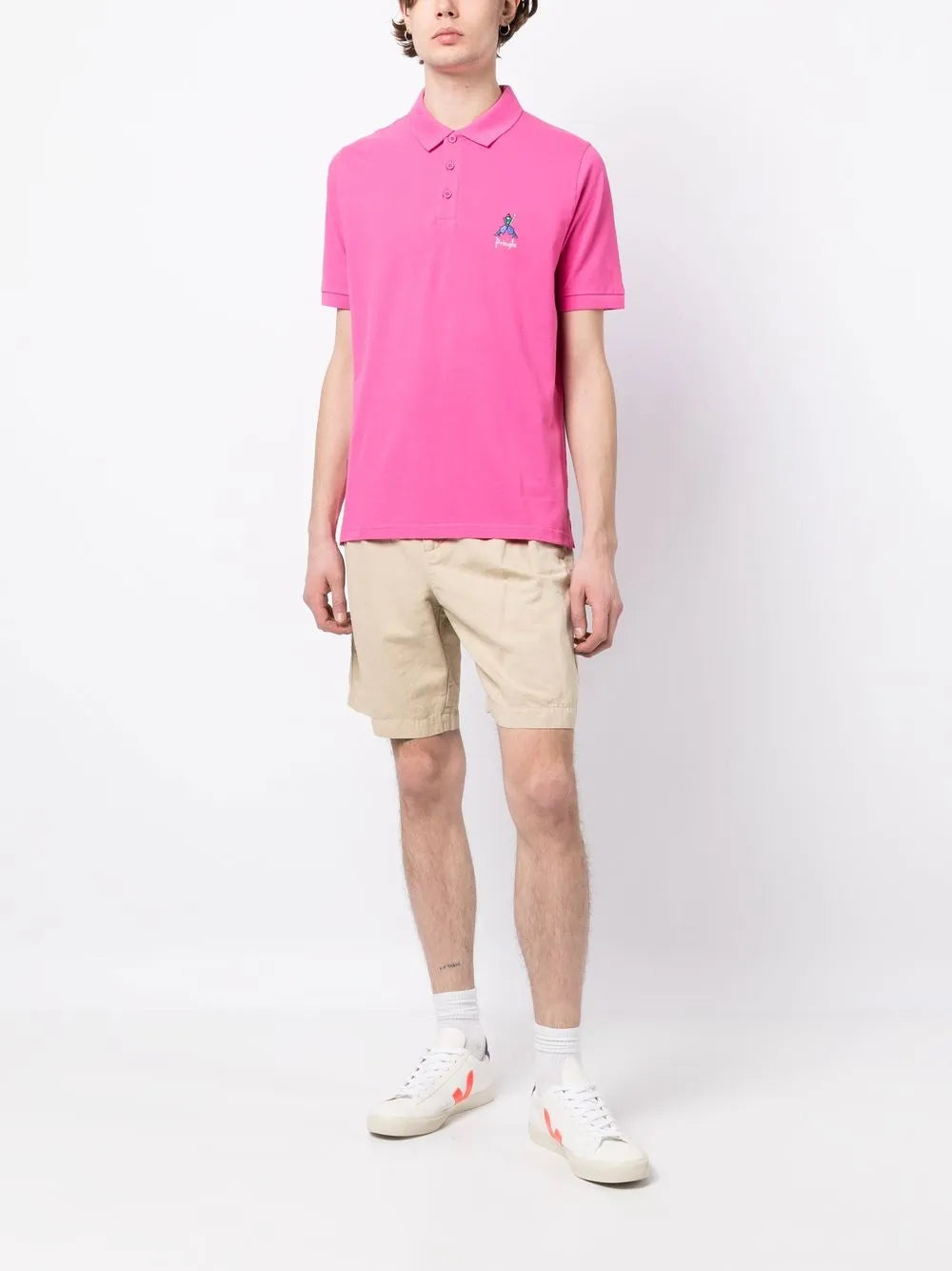 Geometric George Golf Polo Shirt