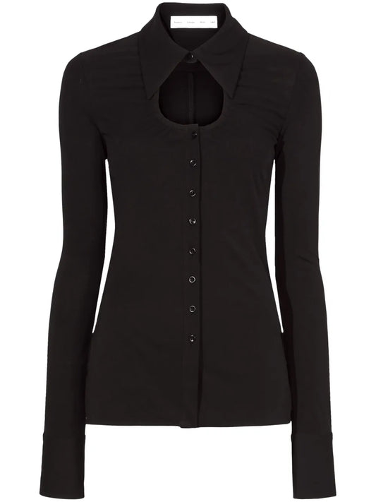 Cut-Out Detail Shirt
