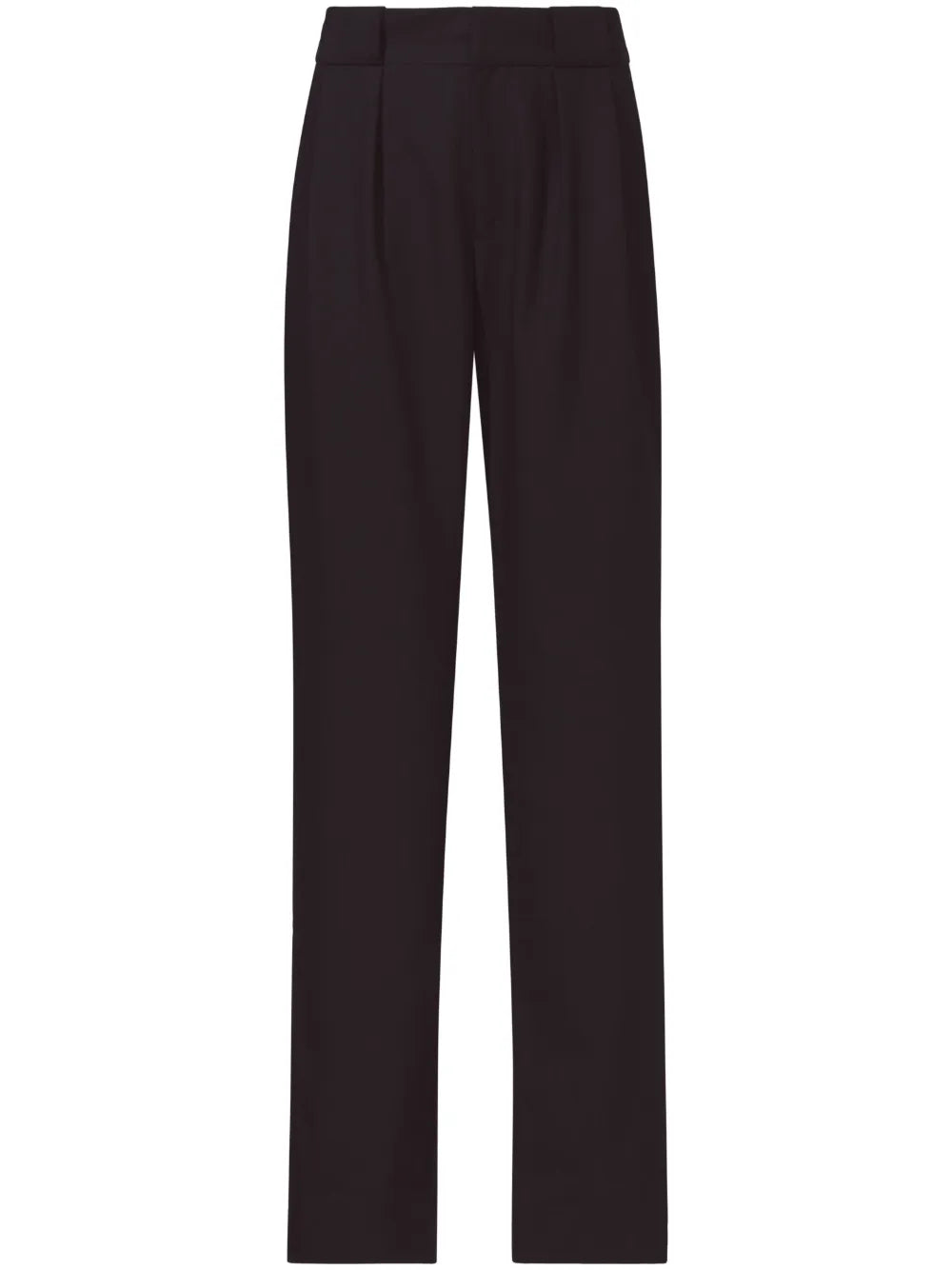 Pleat-Detail Tailored Trousers