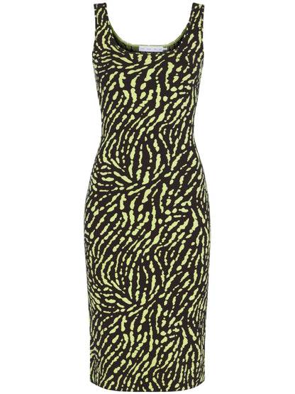 Jacquard Midi Dress