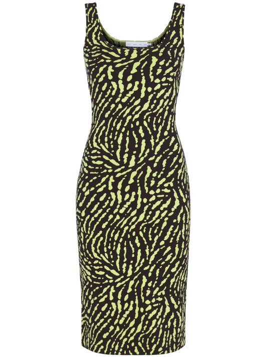 Jacquard Midi Dress