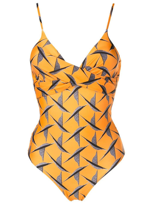 Bianca Crossover Front Swimsuit
