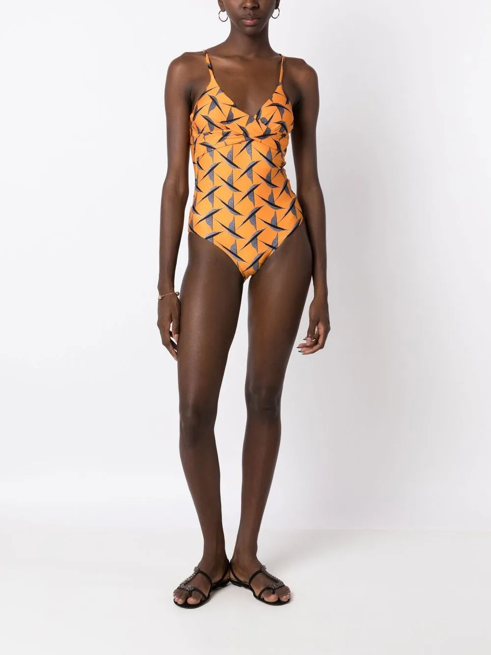 Bianca Crossover Front Swimsuit