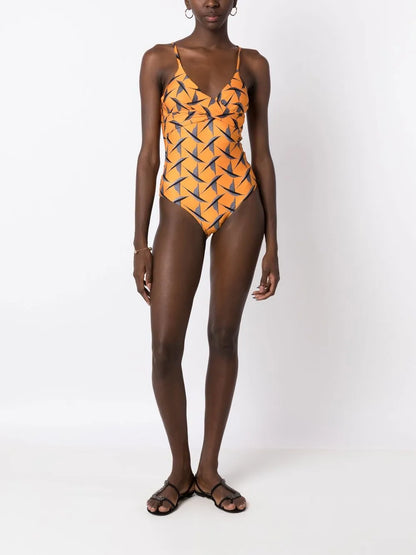 Bianca Crossover Front Swimsuit