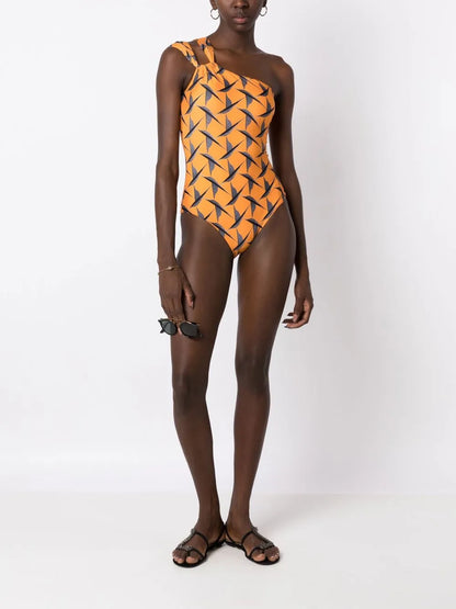 Miusha One-Shoulder Swimsuit