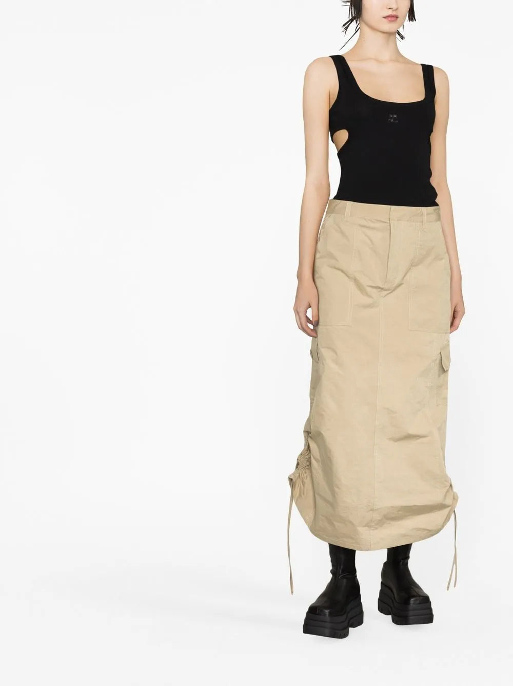 Cargo Midi Skirt