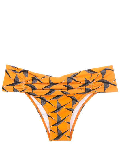 Jasper Draped-Waist Bikini Bottom