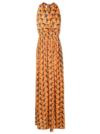 Vênus Halterneck Long Dress