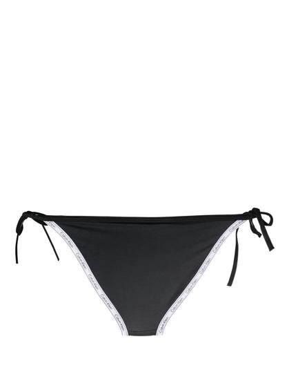 Logo-Print Strap Bikini Bottoms