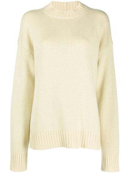 Cashmere-Cotton Crewneck Jumper