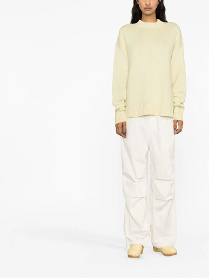 Cashmere-Cotton Crewneck Jumper
