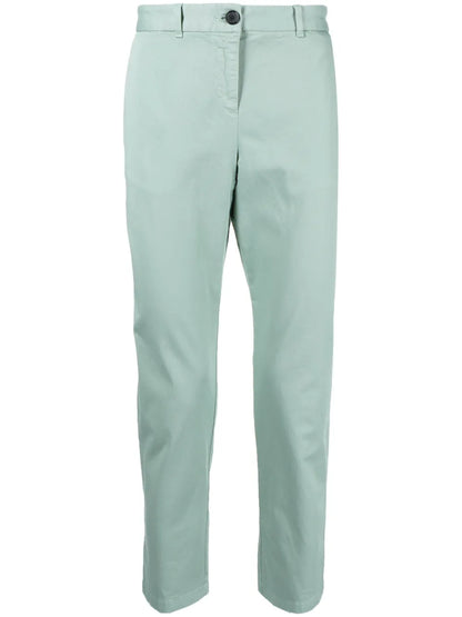 Slim-Cut Brushed Chinos