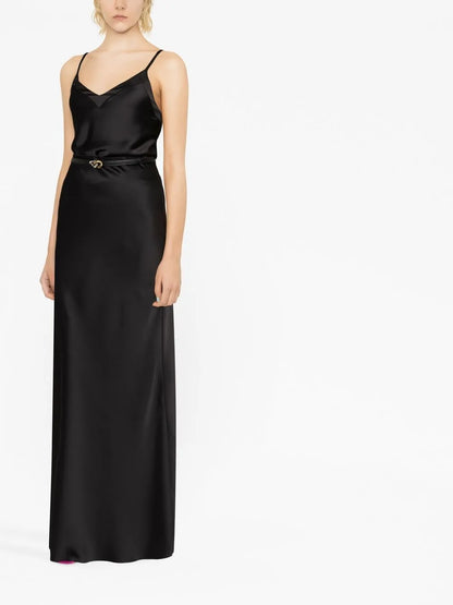 V-Neck Satin Top