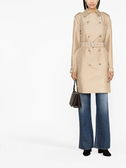 Double-Breasted Trench Coat