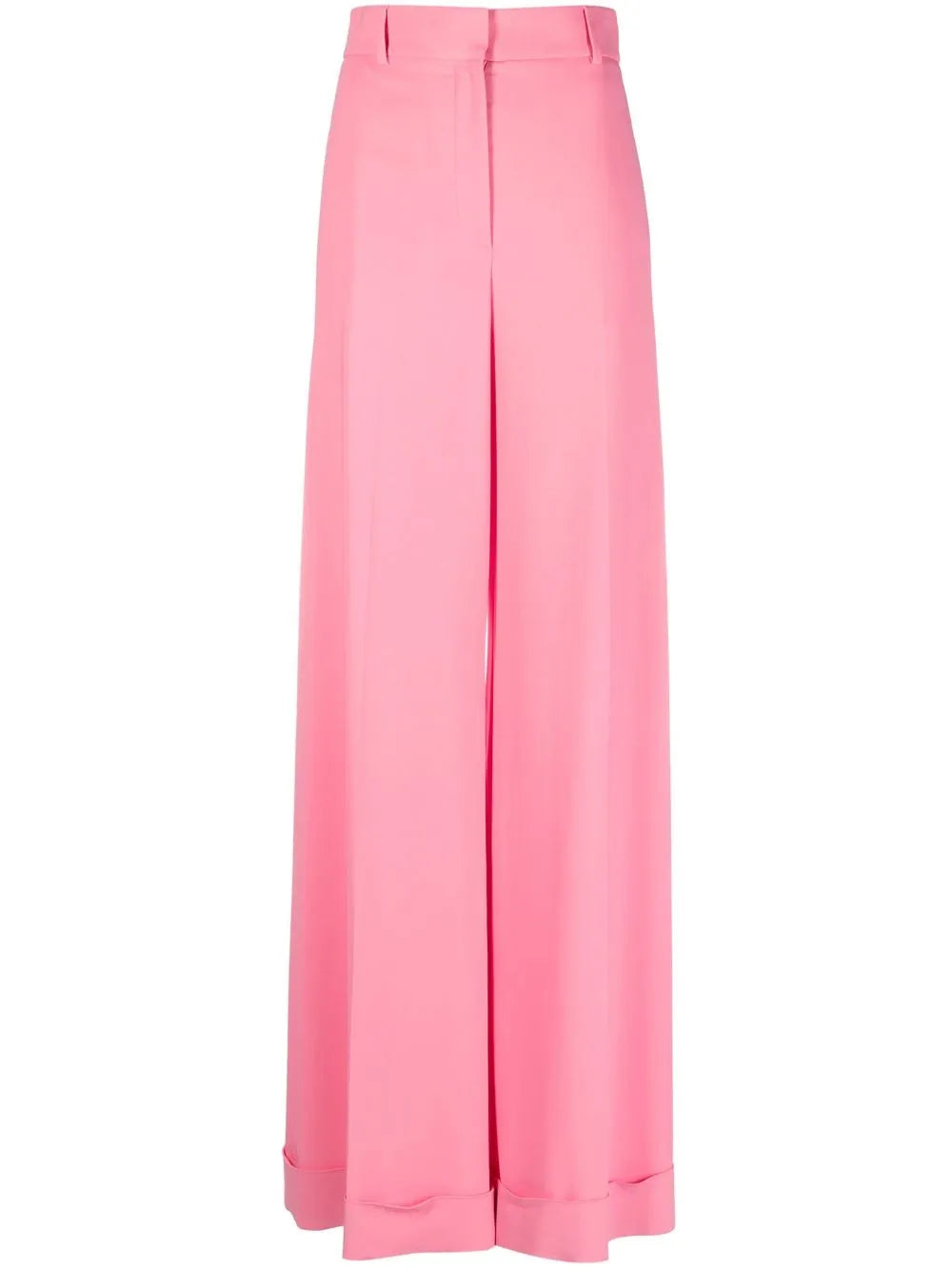 High-Waisted Palazzo Trousers