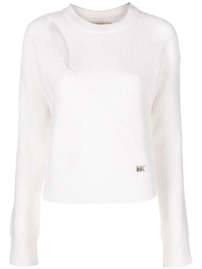 Cut-Out Detail Sweater