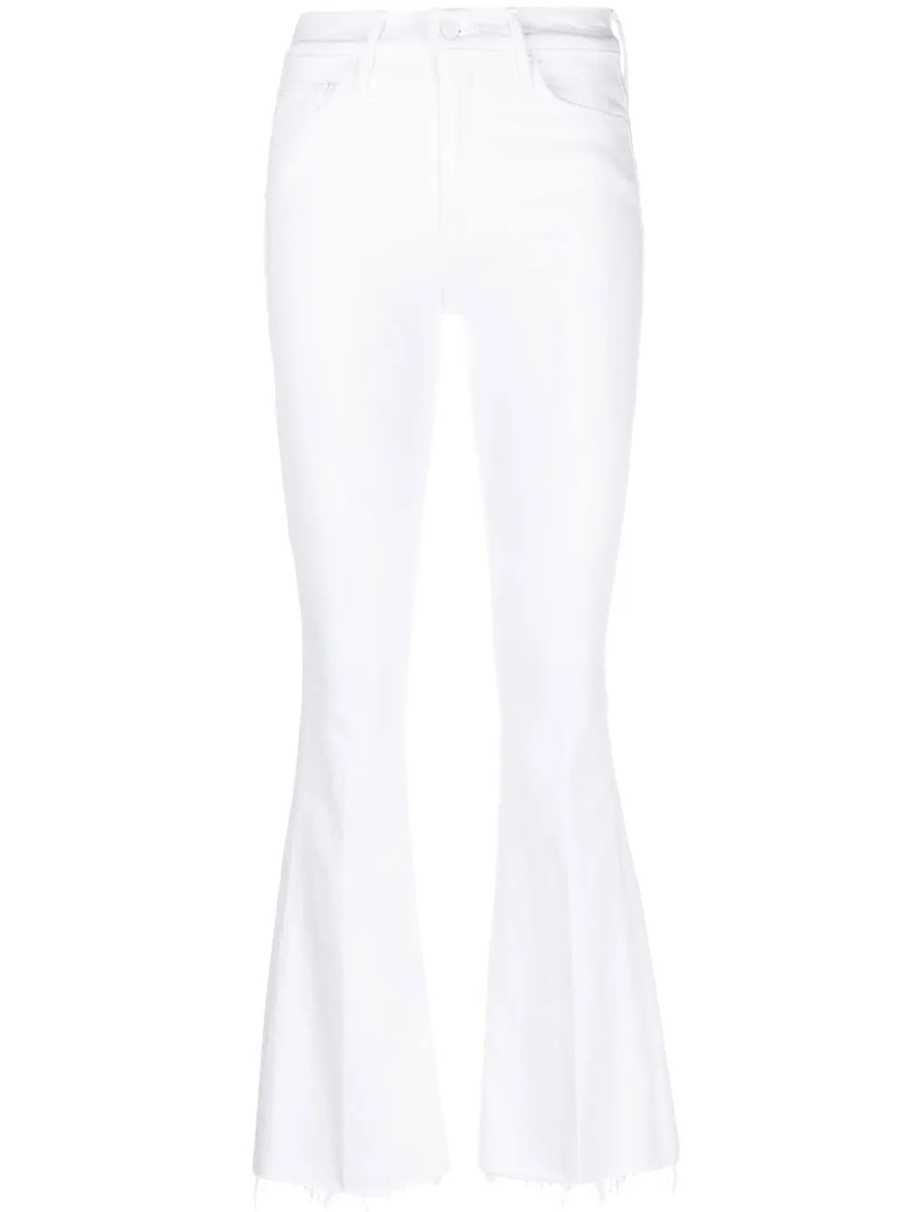 Frayed Flared Jeans