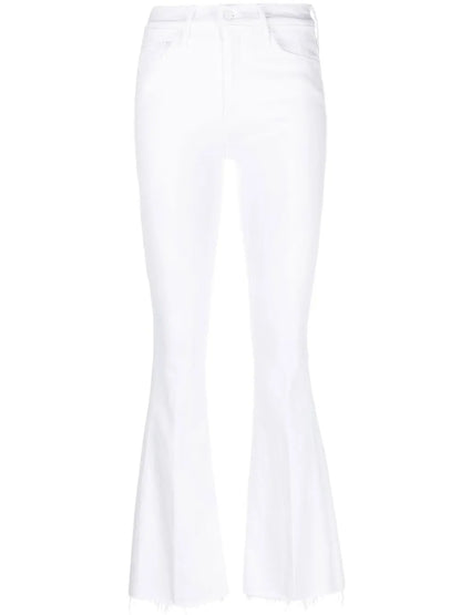 Frayed Flared Jeans
