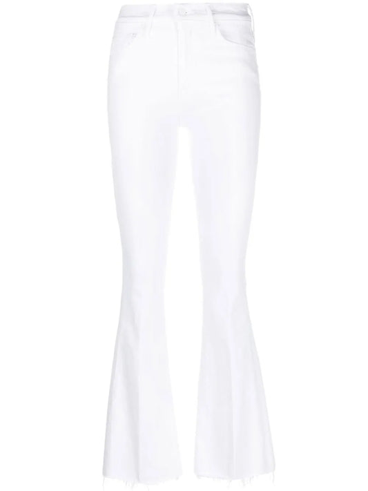 Frayed Flared Jeans