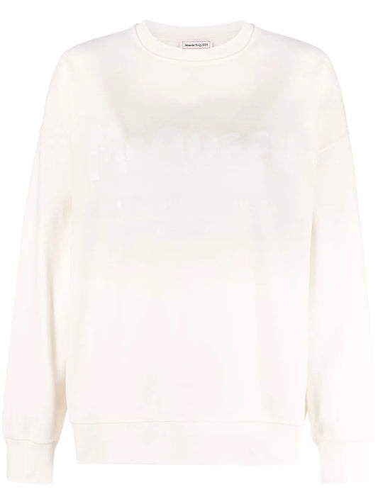 Logo-Print Cotton Sweatshirt
