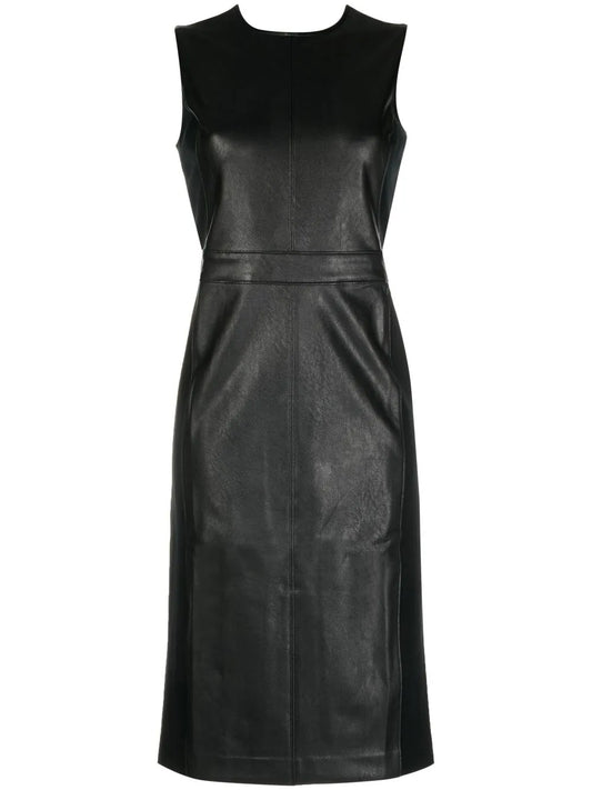 Multi-Panel Sleeveless Dress