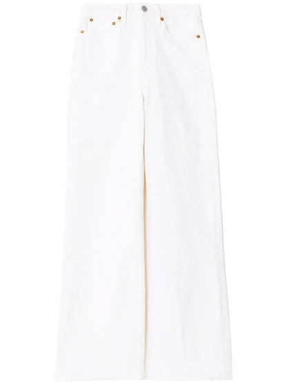 High-Waist Wide-Leg Jeans