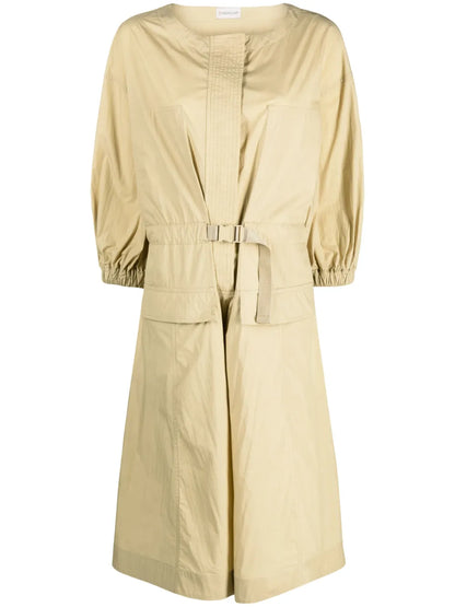Belted Waist Midi Dress